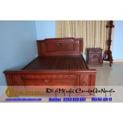 Giường ngủ gỗ tự nhiên cao cấp GN-11
