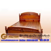 Giường ngủ gỗ tự nhiên cao cấp GN-20