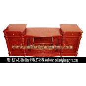 Kệ ti vi gỗ tự nhiên KTV-13