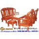 Bộ bàn ghế giả cổ minh quốc tam sư