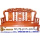 Bộ bàn ghế giả cổ minh quốc tam sư
